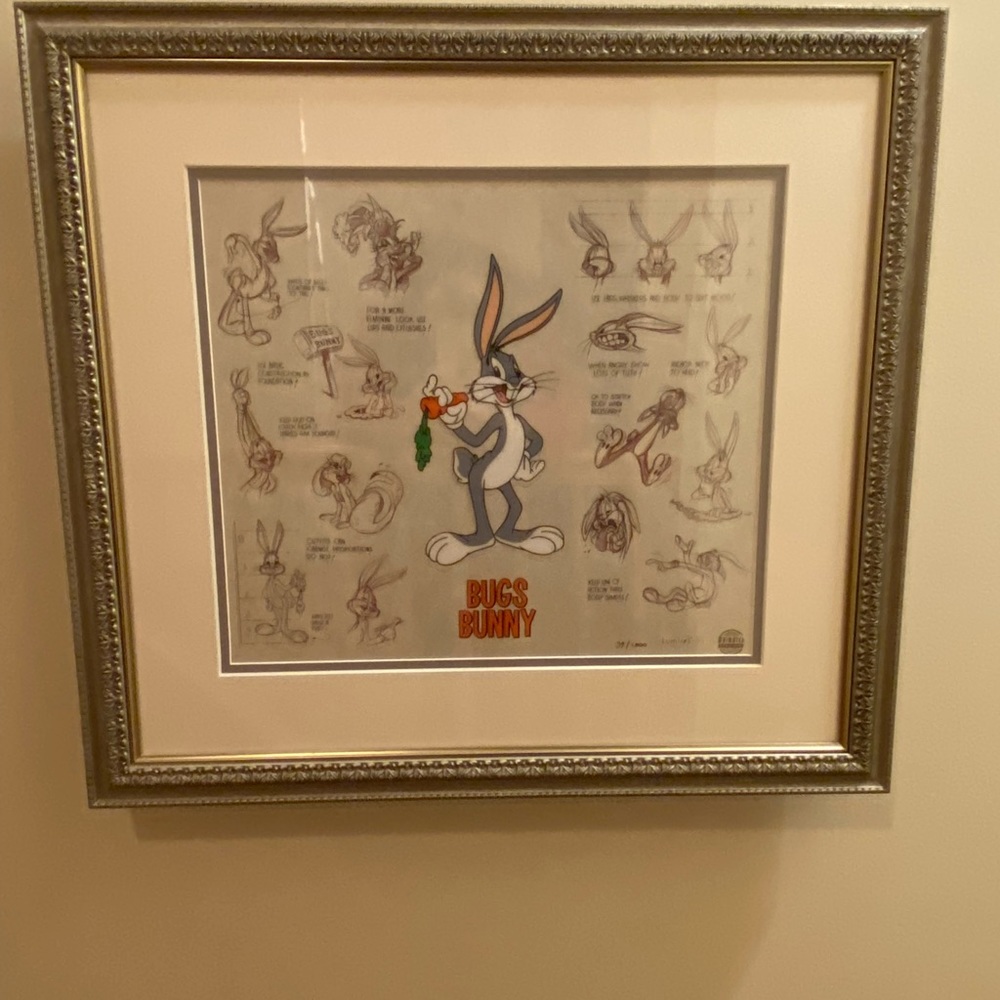 Bugs Bunny Animated Lumicel Art